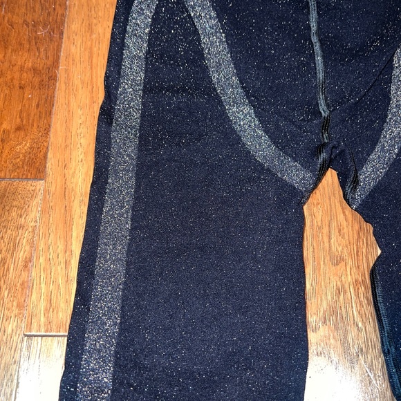 Anthropologie Movement Lurex Leggings - Picture 8 of 9